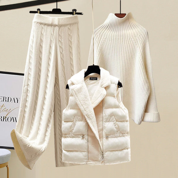 Conjunto de Chaleco y Pantalón para Otoño e Invierno