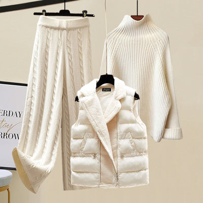 Conjunto de Chaleco y Pantalón para Otoño e Invierno