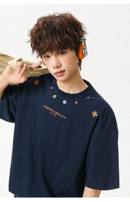 Playera de Algodón Estampada de Manga Corta para Hombre - Image 15