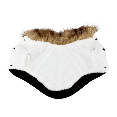 Abrigo de Cuero para Perros con Cuello de Pelaje - Image 3