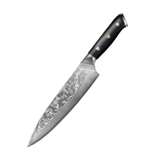 Cuchillo Chef Rebanador de Acero Damasco - Image 2