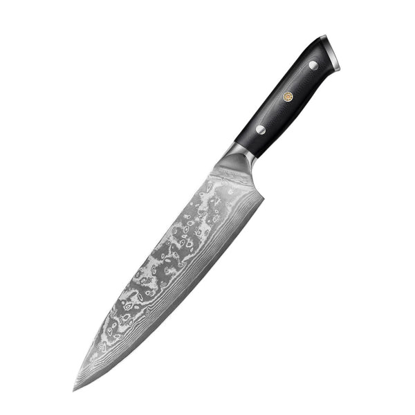 Cuchillo Chef Rebanador de Acero Damasco - Image 2