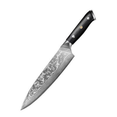 Cuchillo Chef Rebanador de Acero Damasco - Image 2