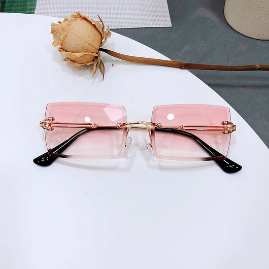 Gafas de Sol Degradadas sin Aro para Mujer - Image 3