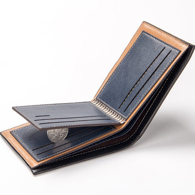 Billetera Corta para Hombre con Diseño Embosado - Image 3