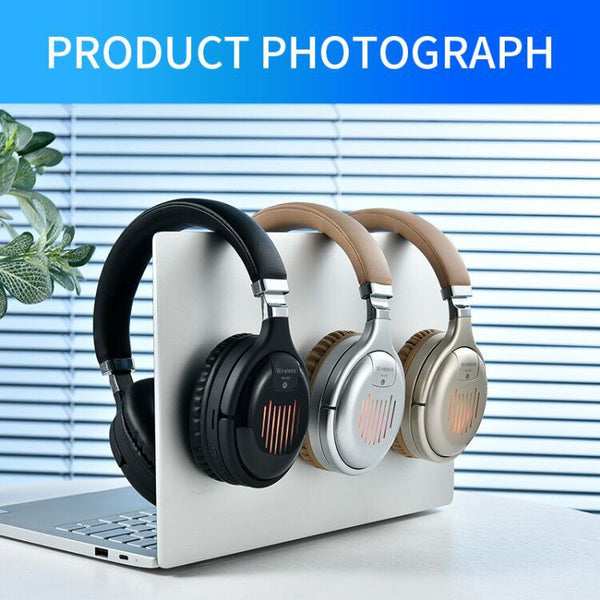 Auriculares Inalámbricos Plegables con Sonido Estéreo