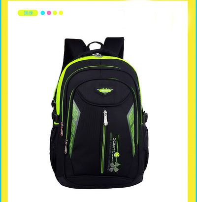 Mochila Escolar Juvenil de Doble Compartimento - Bolsa de Hombro para Secundaria - Image 5