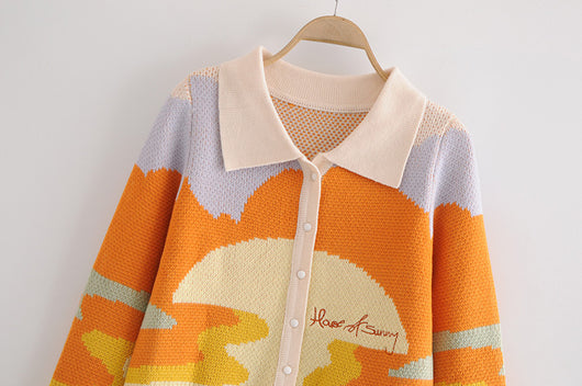 Cardigan Retro de Punto para Mujer - Chaqueta Vintage Elegante - Image 5