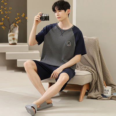 Pijama Corto Hombre Talla Grande - Conjunto Casual Suave - Image 10