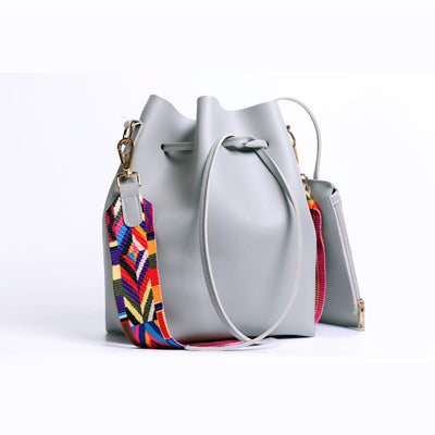 Bolsa Bucket con Cordón de Cinta - Image 4