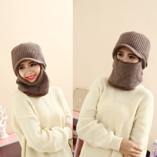 Gorro de Lana Gruesa Cálido Tejido - Image 3