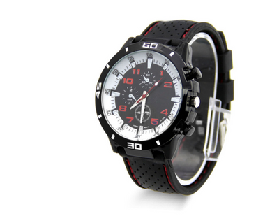 Reloj Deportivo para Hombre Diseño Racing con Correa de Silicona - Image 3