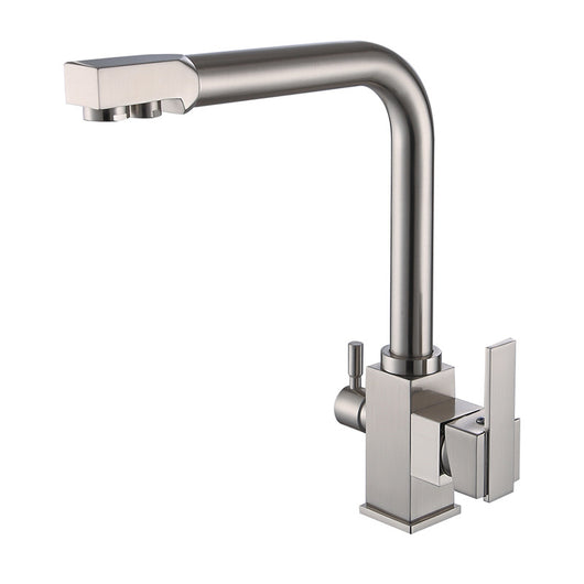 Grifo Giratorio de Cobre para Lavaplatos con Control de Agua Fría y Caliente - Image 16