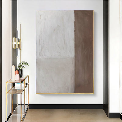 Cuadro Abstracto Moderno Óleo sobre Lienzo - Arte Contemporáneo Minimalista para Sala - Image 6