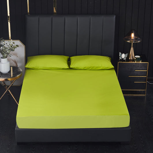 Sábana Pongee Transpirable de Color Puro para Dormir - Image 18