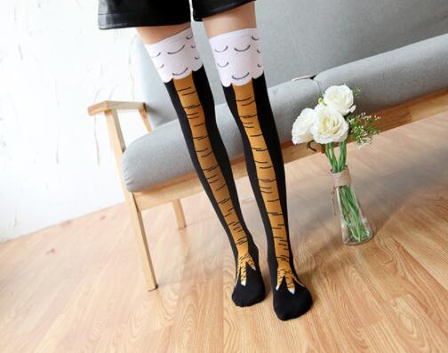 Calcetines Largos Over Knee para Mujer - Diseño Creativo Transpirable - Image 6