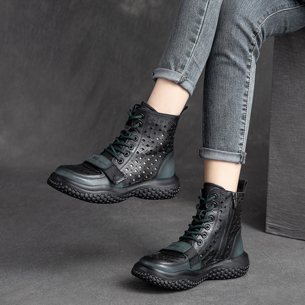 Sandalias Romanas Altas de Moda para Mujer