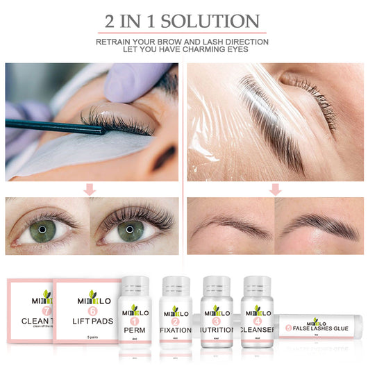 Kit Lifting de Pestañas y Cejas con Keratina - Rizador Profesional - Image 5