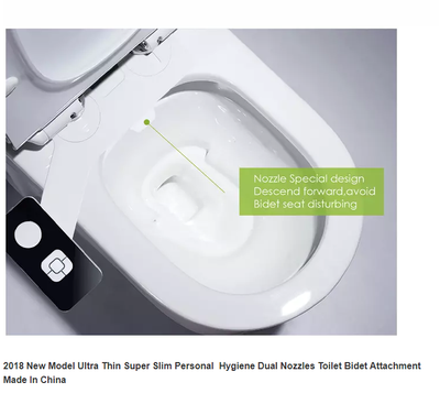 Asiento Bidet Slim con Doble Boquilla para Higiene Personal - Image 3