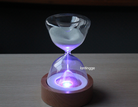 Reloj de Arena Luminoso con Control Remoto y Luz Nocturna - Image 13