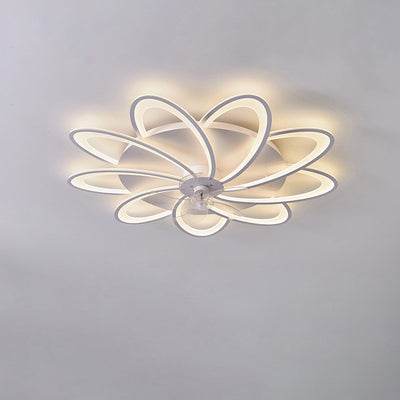 Lámpara de Techo Silenciosa con Ventilador para Dormitorio y Sala - Image 25