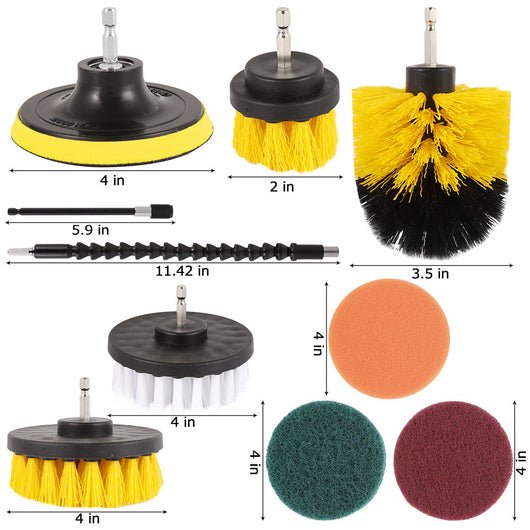Cepillo Eléctrico Multifunción para Limpieza de Pisos y Llantas - Image 2