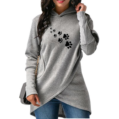 Sudadera con Estampado de Huella de Perro - Image 19