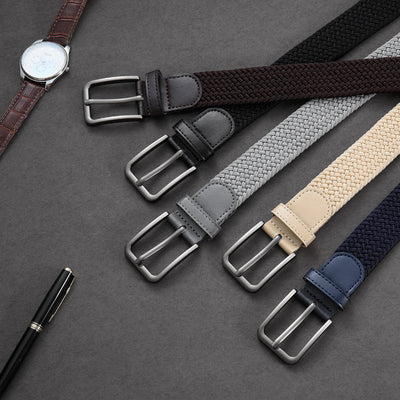 Cinturones Tejidos para Hombres y Adolescentes - Estilo Moderno - Image 18