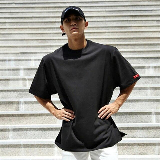 Playera Deportiva de Algodón Cuello Redondo Talla Grande - Image 10