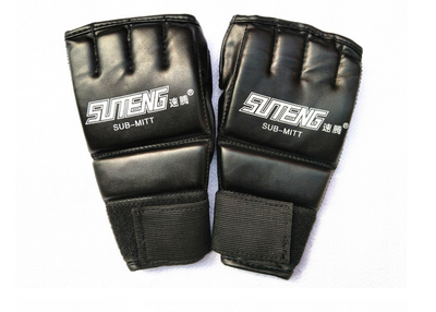 Guantes de Boxeo con Dedos Punzantes de Cuero Transpirable - Image 8