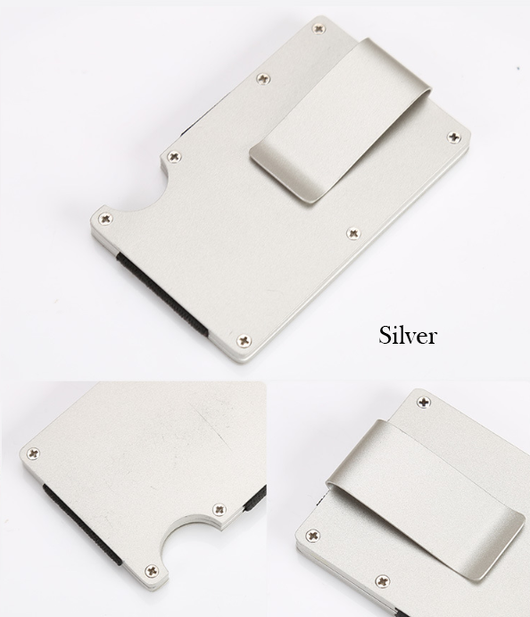 Cartera Minimalista con Clip de Dinero y Protección Antimagnética - Image 18