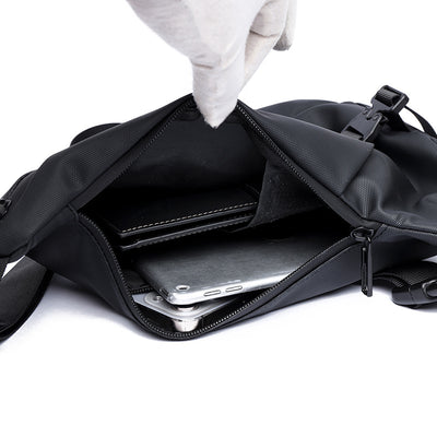 Bolsa Pecho Motociclista Derm Men Triangle - Crossbody Versátil - Image 3