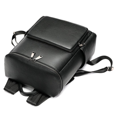 Mochila Ejecutiva de Cuero para Laptop - Diseño Profesional y Funcional - Image 4