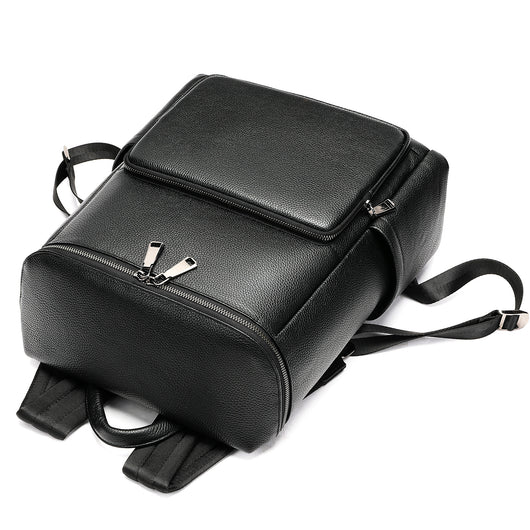 Mochila Ejecutiva de Cuero para Laptop - Diseño Profesional y Funcional - Image 4