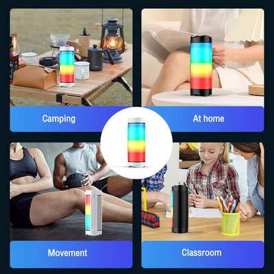 Parlante Bluetooth 3D con Iluminación Inteligente y Sonido Envolvente - Image 35