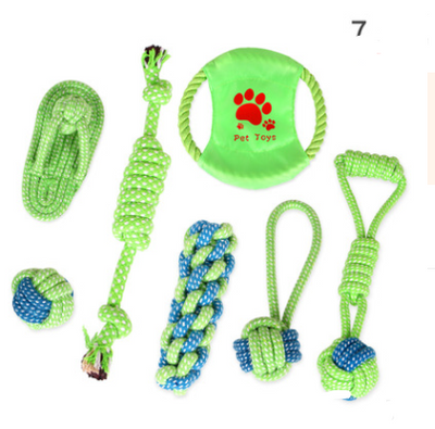 Juego de Juguetes de Cuerda para Perros y Gatos - Limpieza Dental y Entretenimiento
