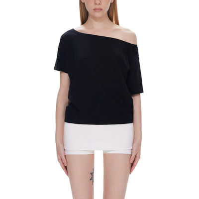 Blusa Casual Hombros Descubiertos con Mangas Cortas - Image 11
