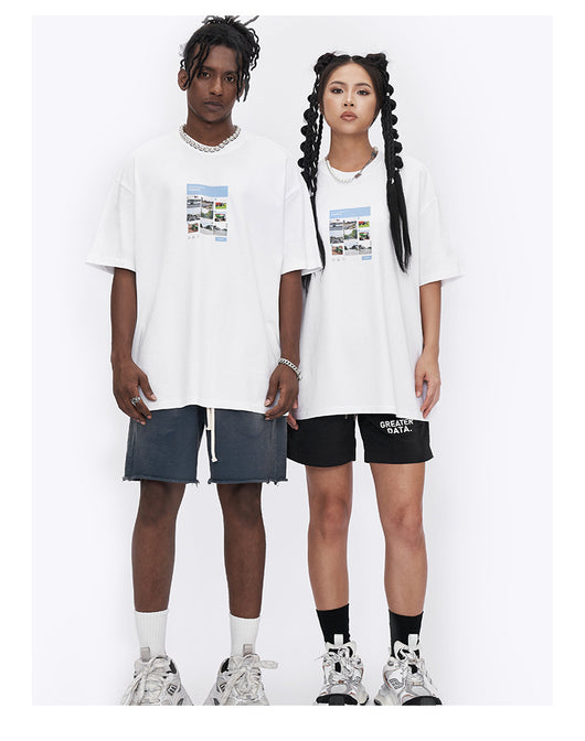 Camisa Manga Corta con Estilo Personalidad para Hombre - Image 15