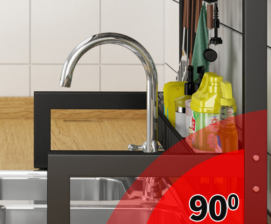 Repisa Escurridor de Acero Inoxidable para Fregadero - Image 10