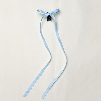 Pinza para Cabello Tipo Garra con Moño de Cinta de 36cm - Poliéster Algodón - Image 6