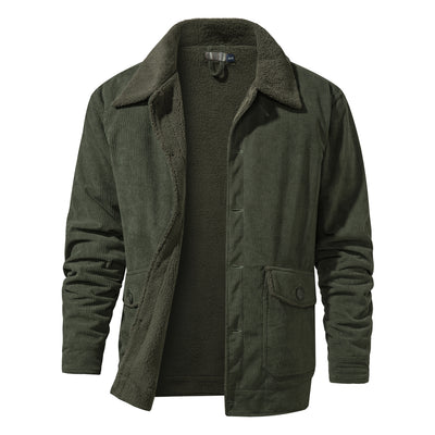 Chaqueta de Cachemira Gruesa para Hombre - Corte Holgado y Casual - Image 5