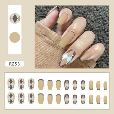 Uñas Postizas Minimalistas con Diseño Removible - Image 5