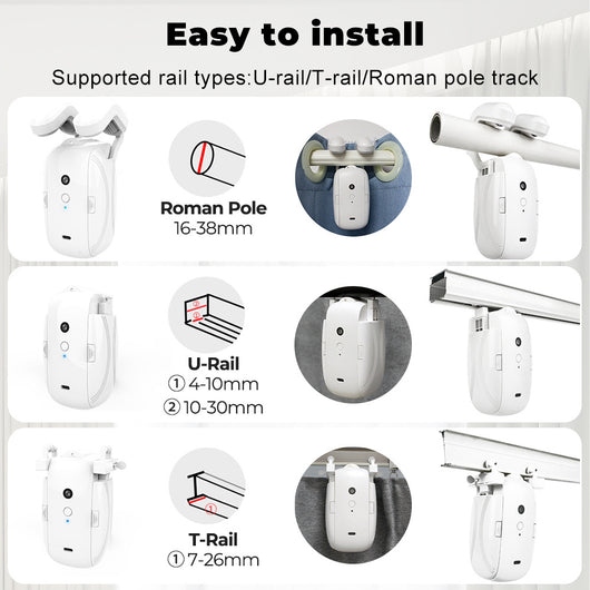 Motor Inteligente para Cortinas con Sensores de Luz y Temperatura - Image 2