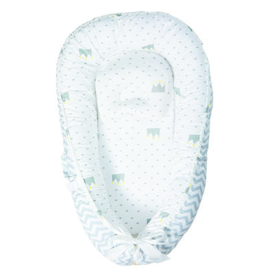 Cuna Portátil Plegable con Colchón Desmontable y Lavable - Diseño Ergonómico Antipreión - Image 5