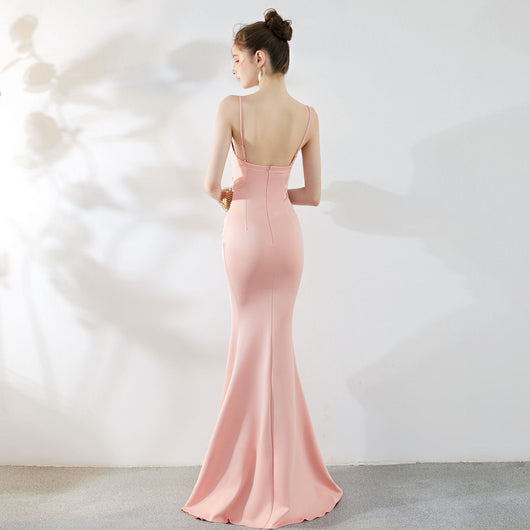 Vestido de Noche Elegante Ajustado con Cola Sirena - Image 20