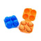 Azul Y Naranja 4 Rejillas