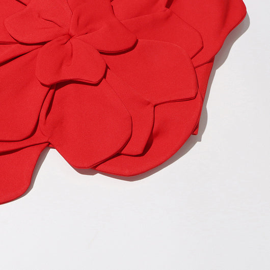Top Tubo Backless con Flores 3D - Image 20