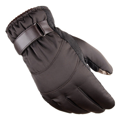 Guantes de Esquí Impermeables de Algodón con Acabado Satinado - Image 3
