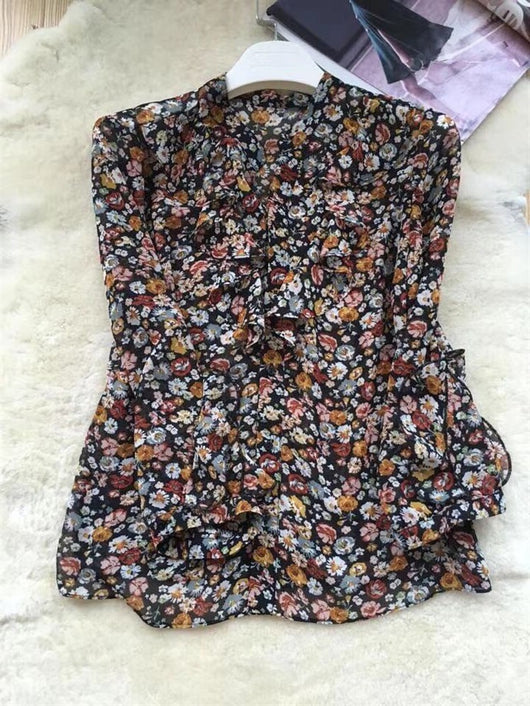 Blusa de Gasa Floral Elegante - Image 10