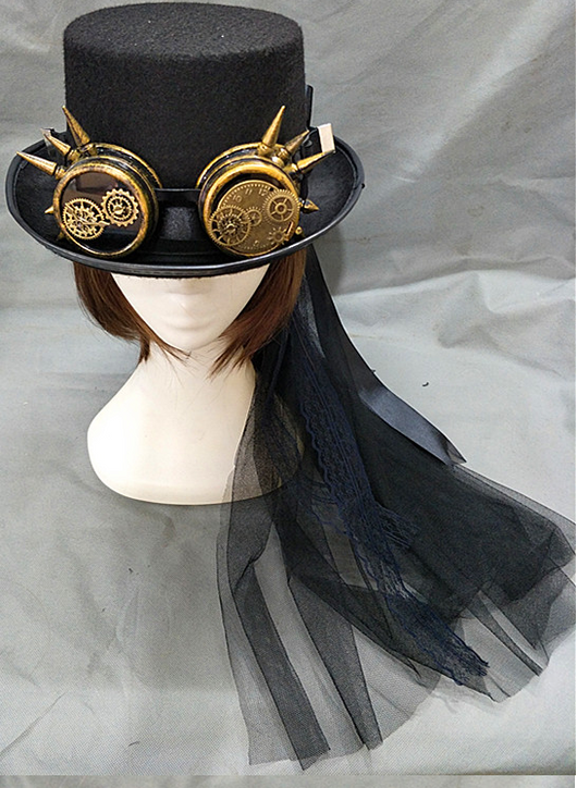 Sombrero de Copa Steampunk - Image 5